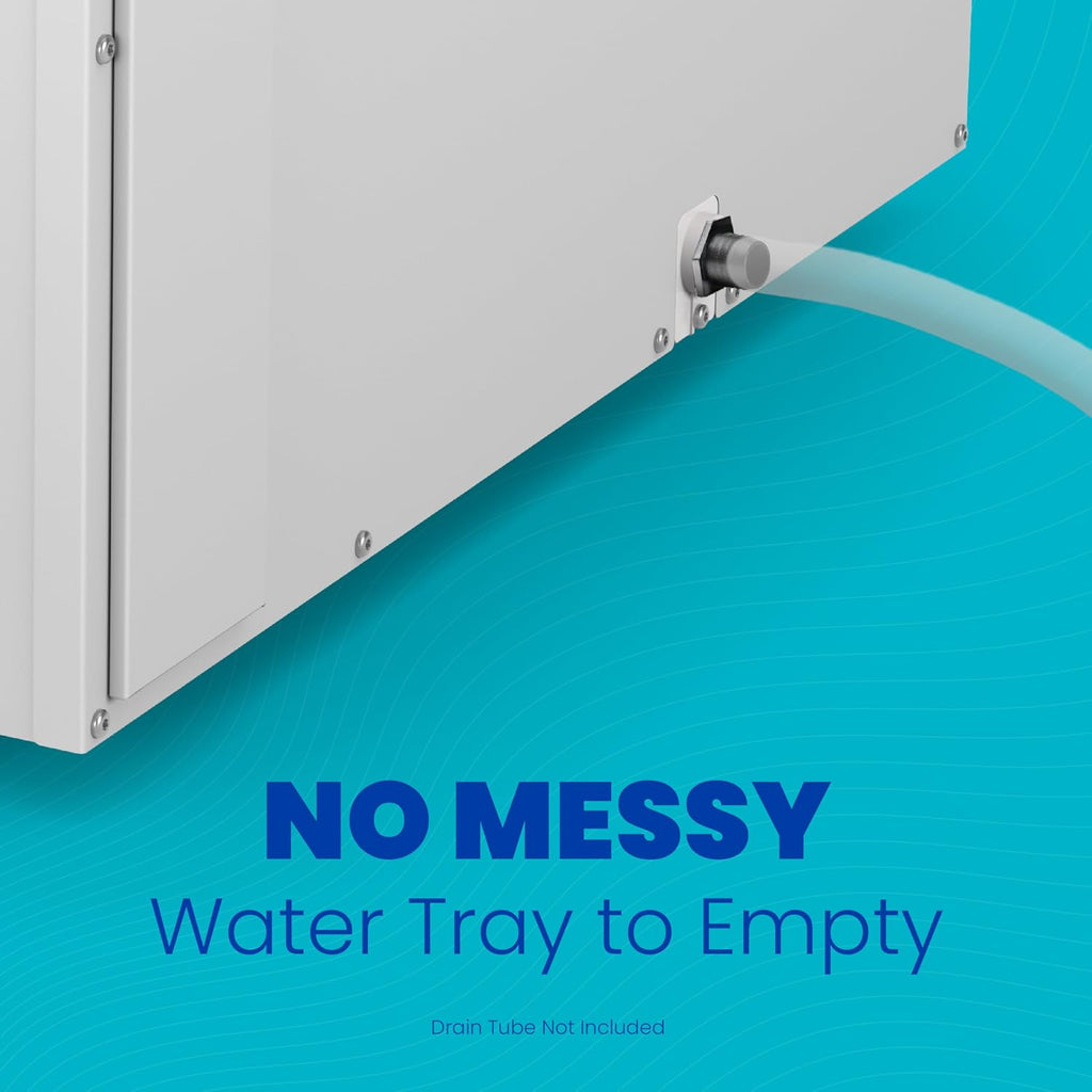 AprilAire E130 Pro 130-Pint Whole-House Dehumidifier, Energy Star Certified, Commercial-Grade for Basement, Crawlspace or Whole House up to 7,200 sq. ft.