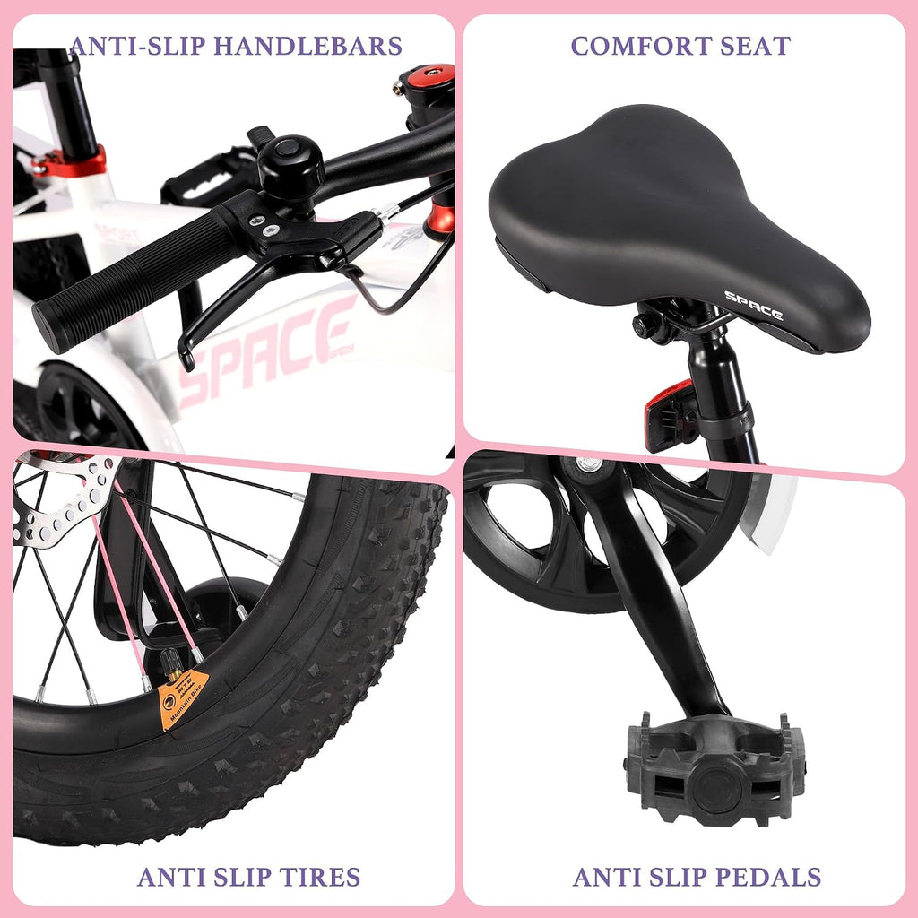 Kids Bike-18 20 Inch Bike for Boys and Girls Bicycle with Adjustable Seat and Handbrake, Bikes for Kids 7-13