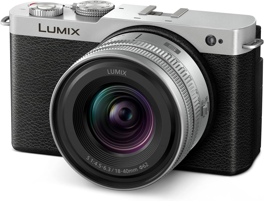 Panasonic LUMIX S9 Full-Frame Mirrorless Camera with S 18-40mm F4.5-6.3 Lens, Compact, Lightweight Body, Perfect for Social Media and Travel, DC-S9NSB9