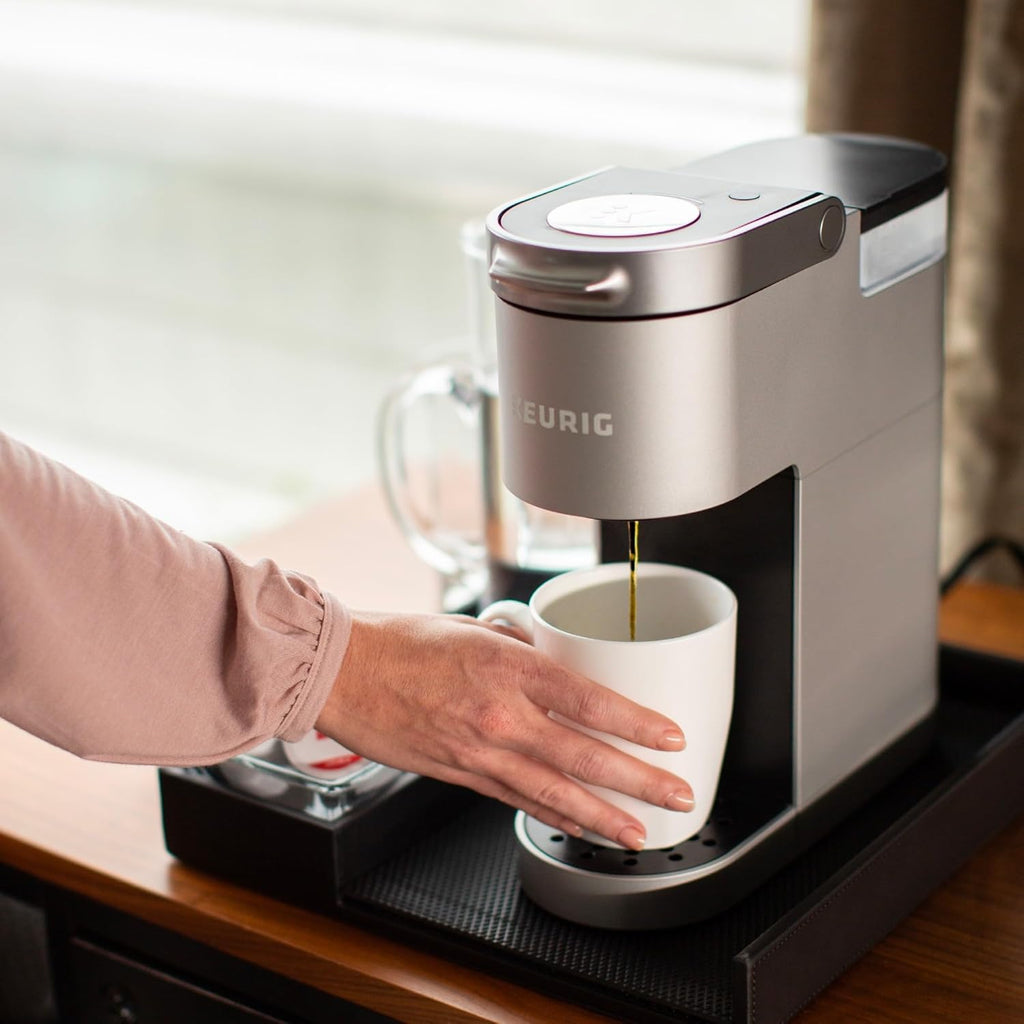 Keurig K-Suite Premium In-Room Hospitality Coffee Maker, Single Cup, Silver/Black