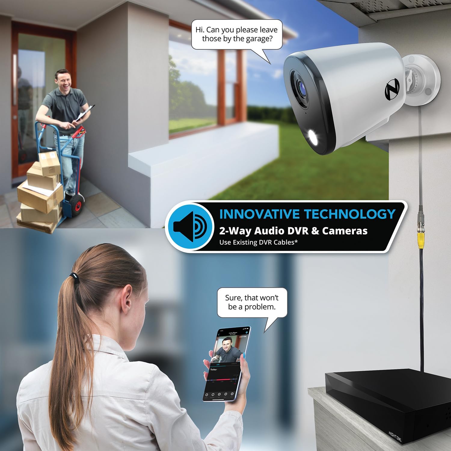 Night OWL FTD8-82-6L Ultra HD Security KIT