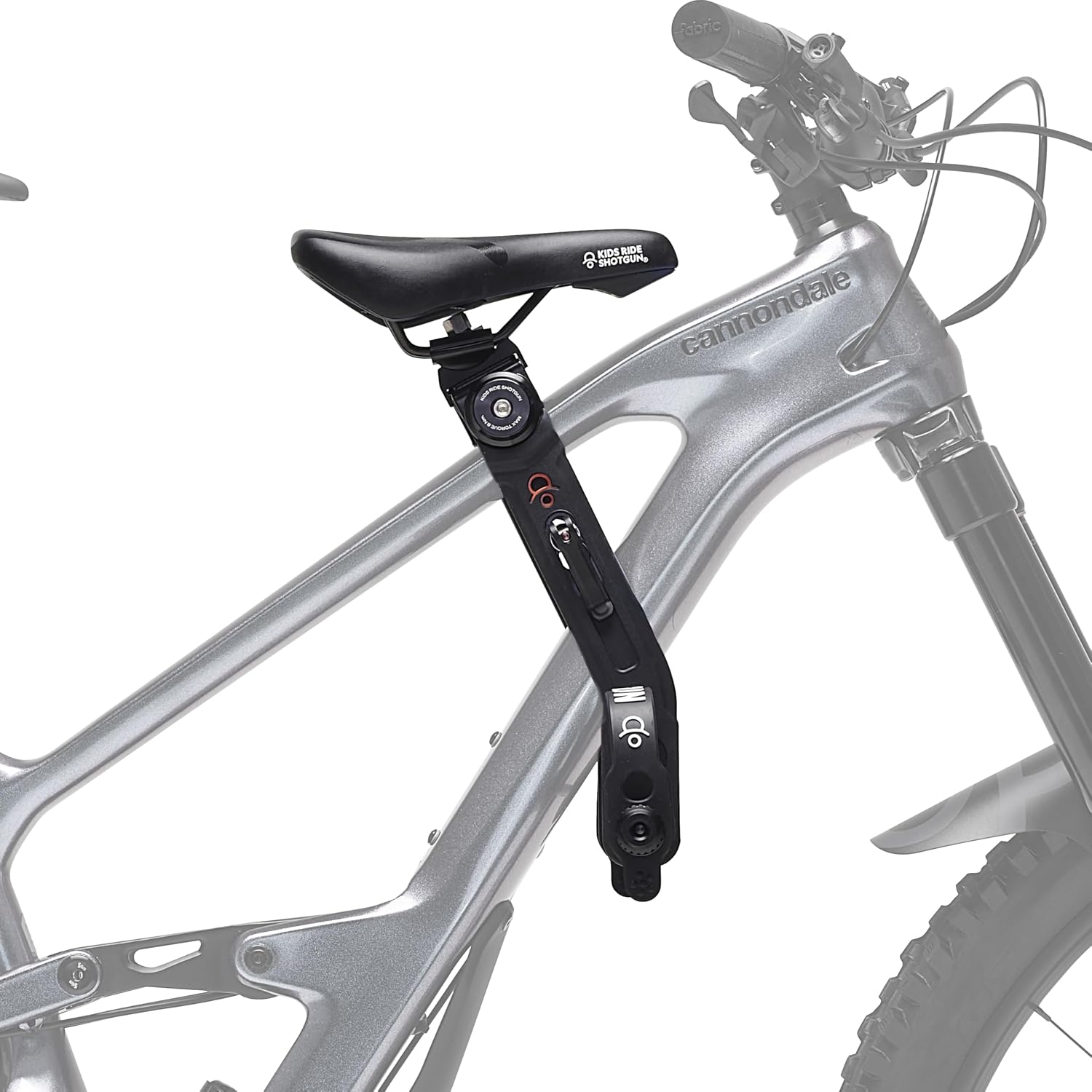 Kids Ride Shotgun - Child Bike Seats - Front Mounted, for Children Aged 2~5 Years, Fits Most Adult Modern Mountain Bikes, Adjustable for Comfort