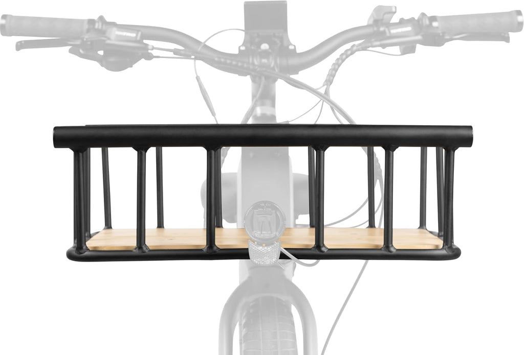 Retrospec Ebike Basket Lightweight, Aluminum Front Basket for Electric Bikes