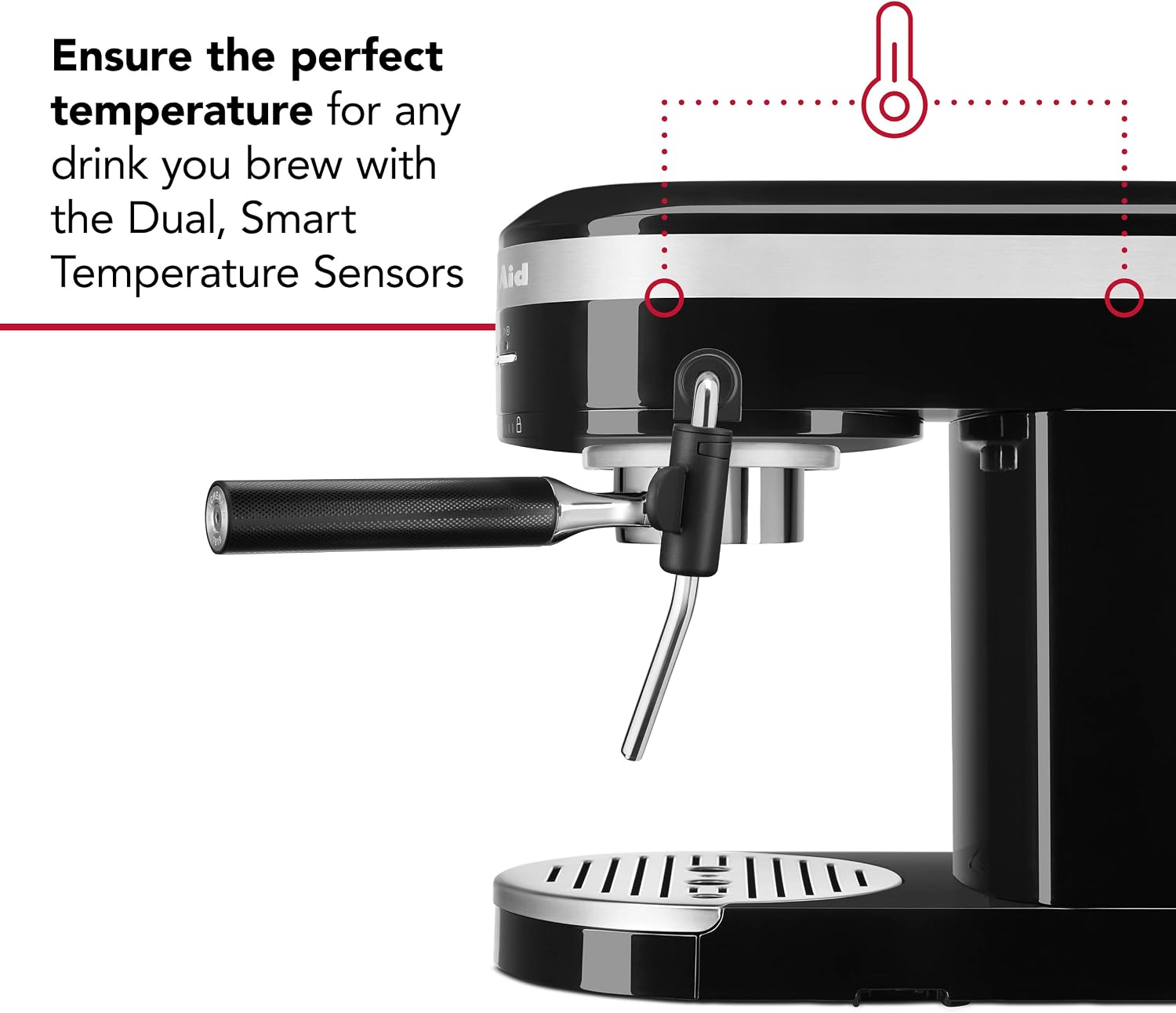 KitchenAid Metal Semi-Automatic Espresso Machine - KES6503