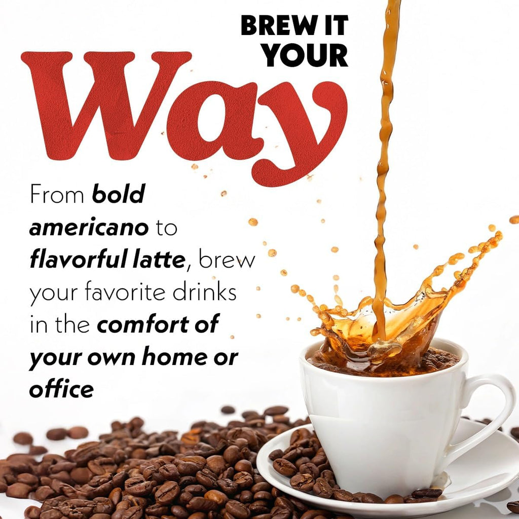 Gourmia 10 Cup Grind & Brew Coffee Maker - Built-In Burr Grinder, 3 Brew Strengths, Programmable Digital Display, Pause & Serve, Keep Warm, Auto Shut Off, Black