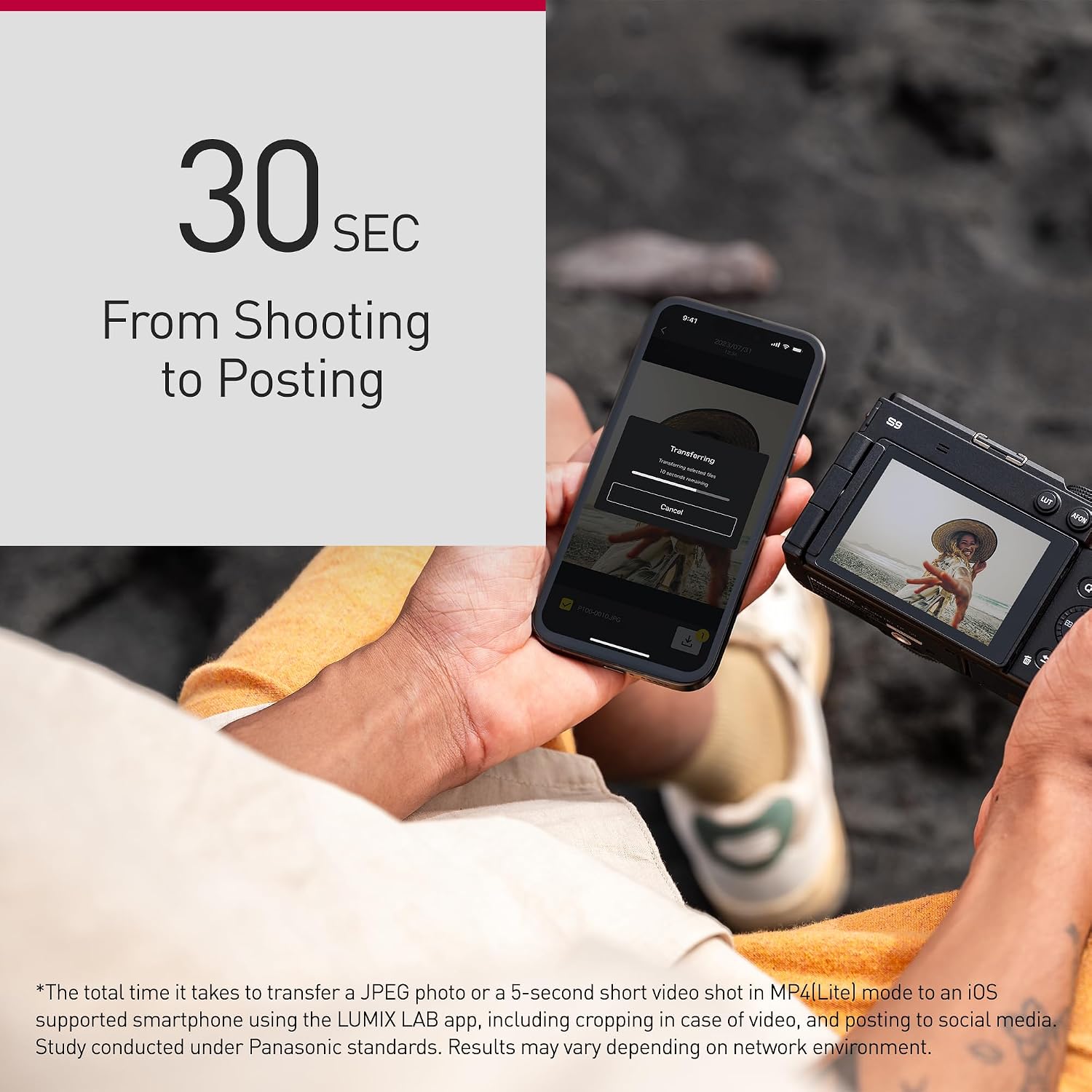 Panasonic LUMIX S9 Full-Frame Mirrorless Camera with S 18-40mm F4.5-6.3 Lens, Compact, Lightweight Body, Perfect for Social Media and Travel, Cameras for Photography, DC-S9NK