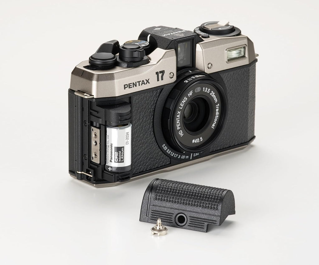 Pentax 17 35mm Film Camera That captures up to 72 Images per roll with a Vertical (Half Frame) Orientation, Perfect for Social Media.