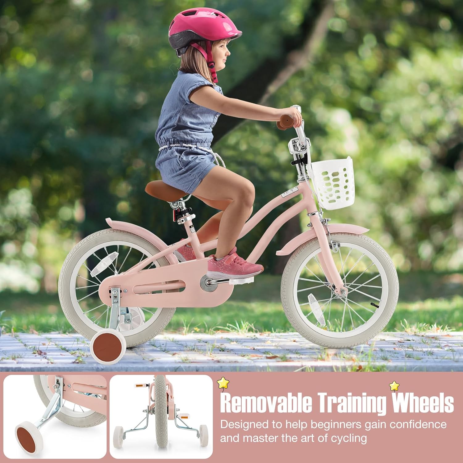 GYMAX 14'/16'/18' Kids Bike