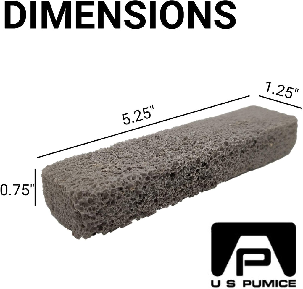 PUMIE Pumice Scouring Stick for Cleaning Toilet Rings Stain & Hard Water Rings, Extra Strong Heavy Duty Pumice Stone for Toilet Cleaning, Rust, Grills, Tough Bathroom, Ovens, Pools & Tubs - Pack of 60