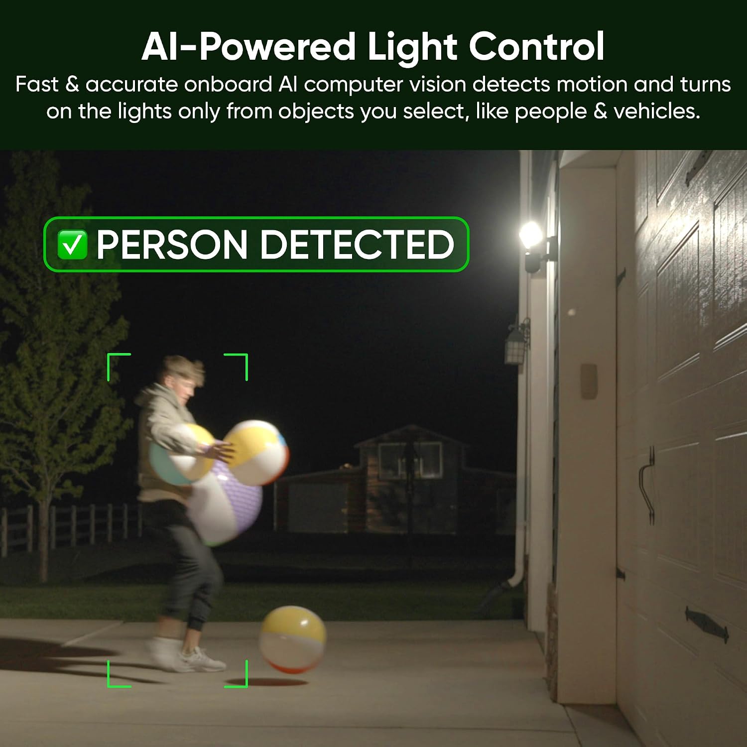 WYZE Floodlight Camera Pro, PCMag Editors' Choice 3000-Lumen LEDs, 2.5K HD Outdoor Security Camera, 180° Wide View, Color Night Vision, Works with Alexa & Google, Wired. Free Expert Setup