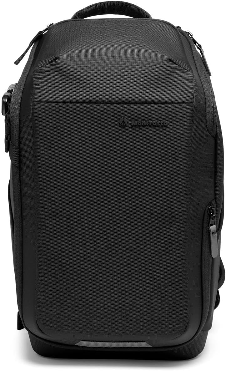 Manfrotto Advanced Compact III Camera Backpack for Camera and Laptop, Camera Backpack for Mirrorless with Lenses, with Interchangeable Padded Dividers and Tripod Attachment