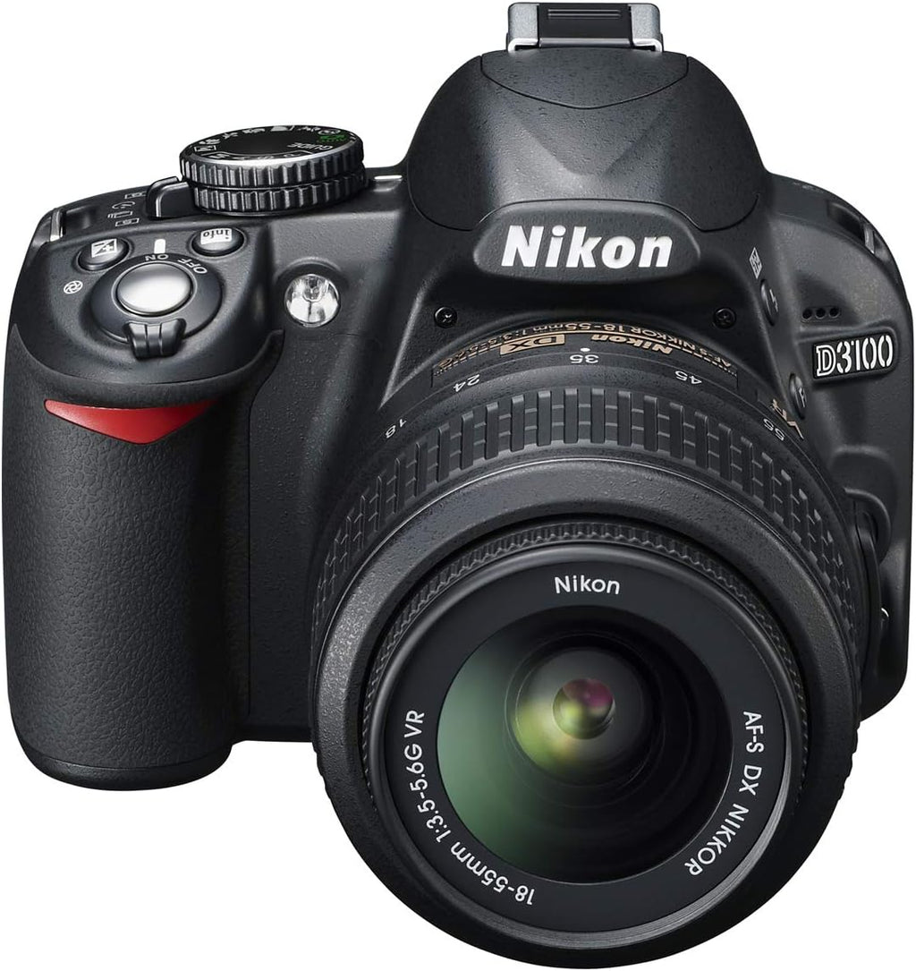 Nikon D3100 14.2MP DX-Format Digital SLR Camera Kit with 18-55mm f/3.5-5.6 VR Lens - (Black) [International Version]
