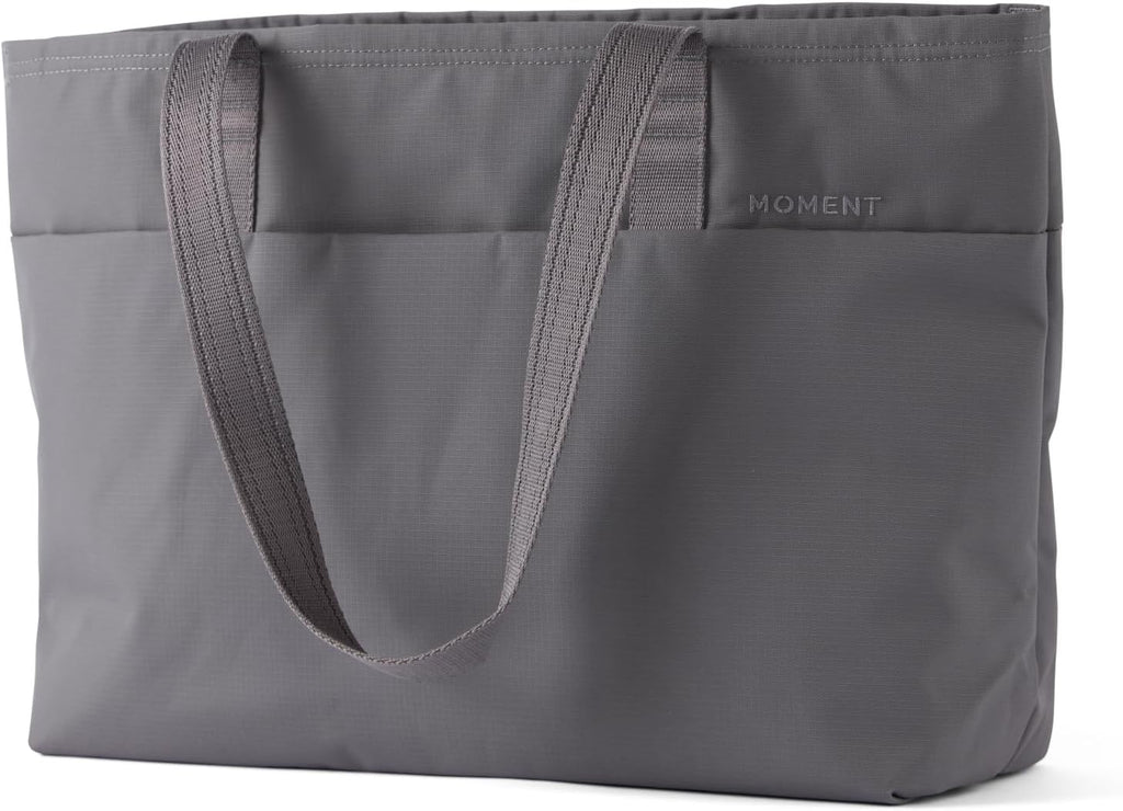 Moment Everything Travel Tote – 19L Weatherproof Camera & Tech Bag with Padded Laptop Sleeve & Crossbody Strap
