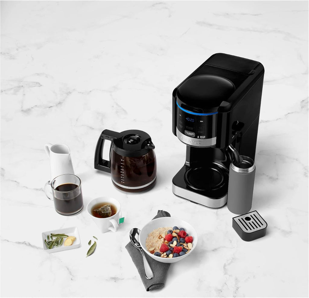 Cuisinart CHW-16 12-Cup Programmable Coffeemaker & Hot Water System New Black