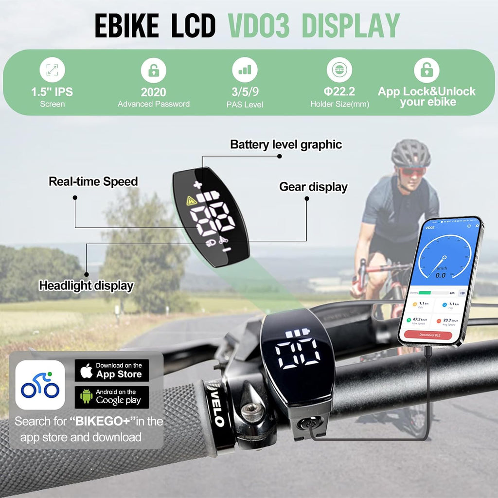 BAFANG 1000W Mid Drive Kit 52V BBSHD 68MM Ebike Conversion Motor Kit, Electric Bike M615 Optional 500C DM03 P860C C18-9 B02N T1 Display with 52V 20Ah Yingwu Battery