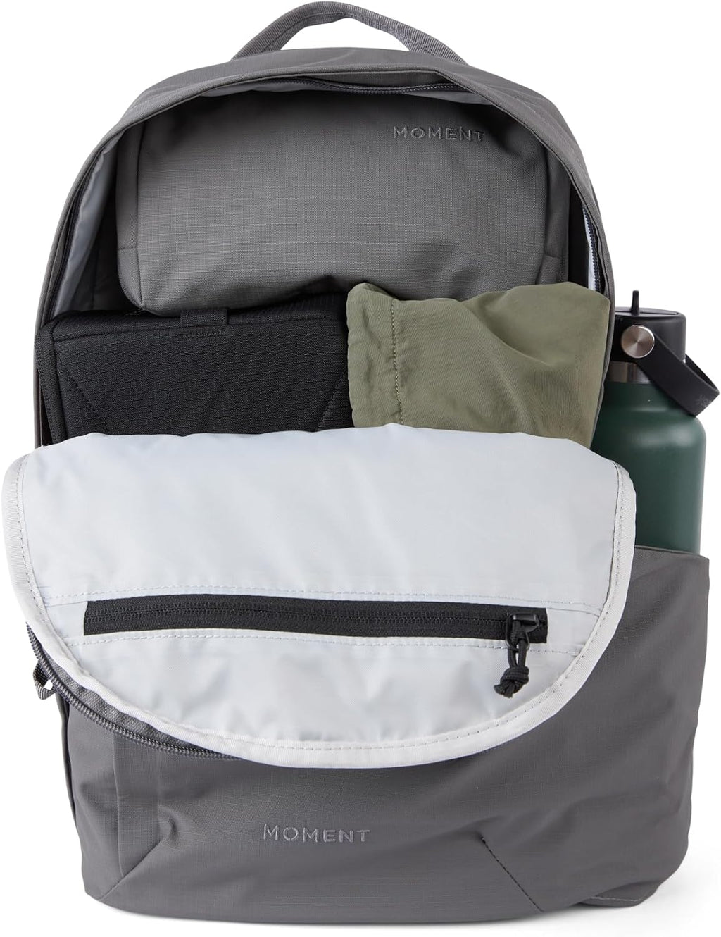 Moment Everything Backpack – 17L or 21L Weatherproof Everyday Camera & Laptop Bag (Gen 2, Gray, 17L)