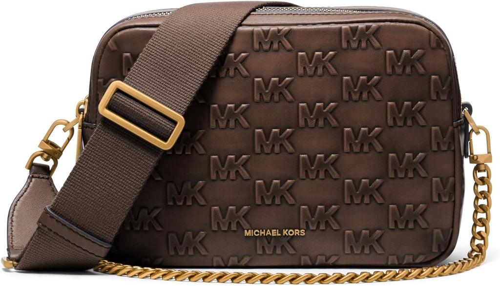 Michael Kors, Womens, Bryant Double Zip Chain Camera Crossbody