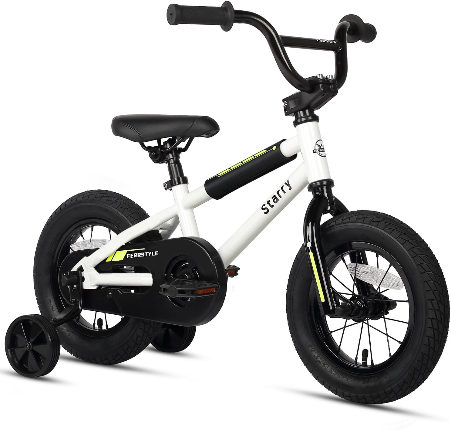 cubsala 12 14 16 18 Inch Kids Bike BMX Style Bicycle with Training Wheels Coaster Brake for 2-10 Years Old Toddlers Boys Girls Multiple Colors