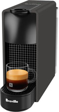 Nespresso Essenza Mini Espresso Machine by Breville with Milk Frother,20.3 fl oz, Piano Black