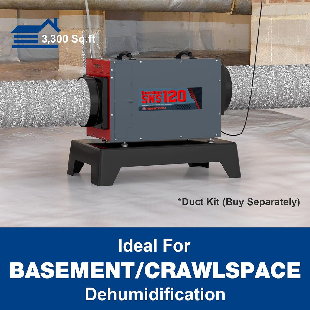 Abestorm 235 Pint Commercial Dehumidifiers for Crawl Space, Basement, Whole Homes up to 3,300 sq. ft, Water Damage Restoration Equipment with Pump and Drain Hose