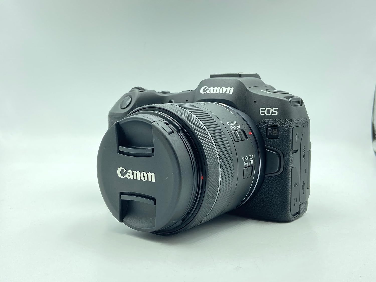 Canon EOS R8 Mirrorless Camera with RF 24-50mm f/4.5-6.3 is STM Lens, Black