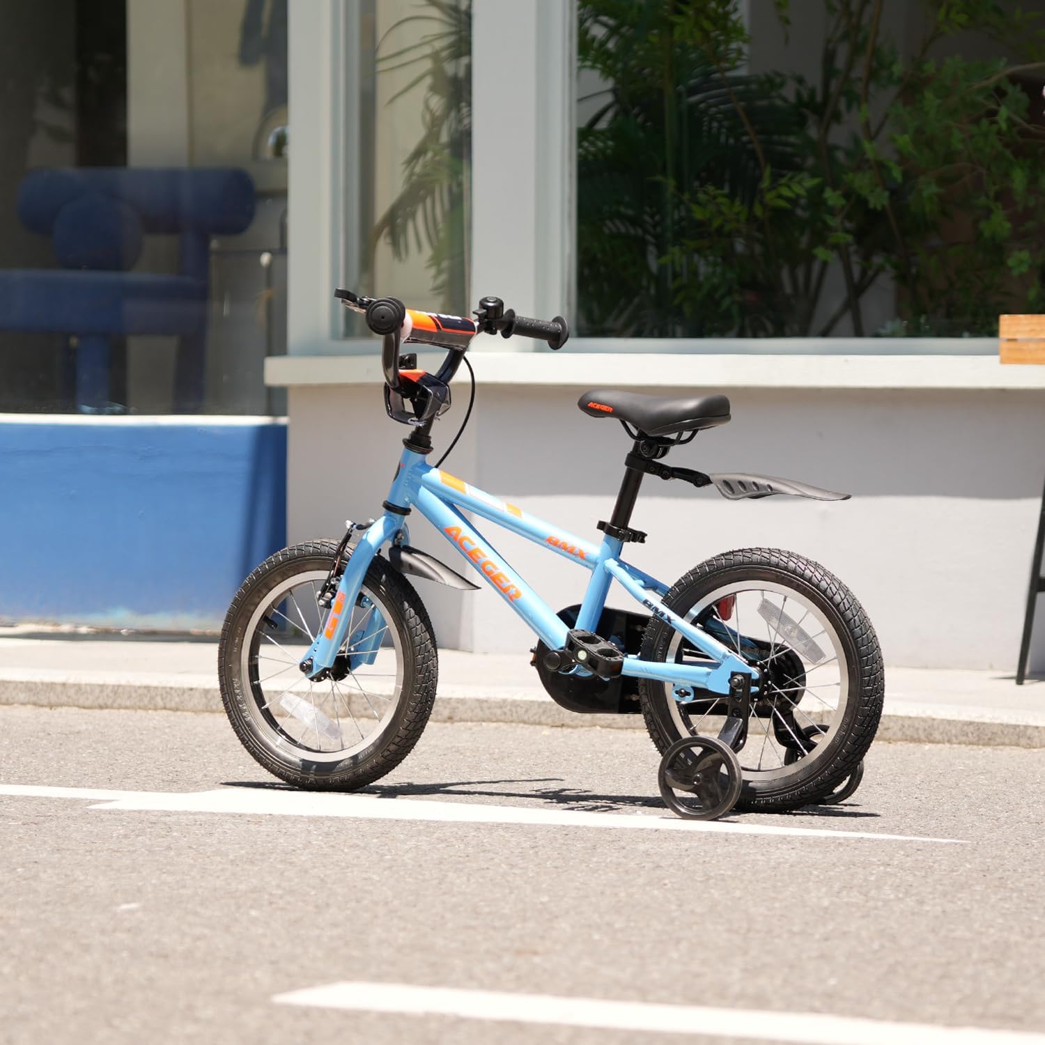 ACEGER Kids Bike for Ages 2-12 Years Old Boys Girls and Toddler, 12 14 16 18 Inch Children Bicycle with Training Wheels, 20 Inch Bike with Kickstand, Multiple Colors.