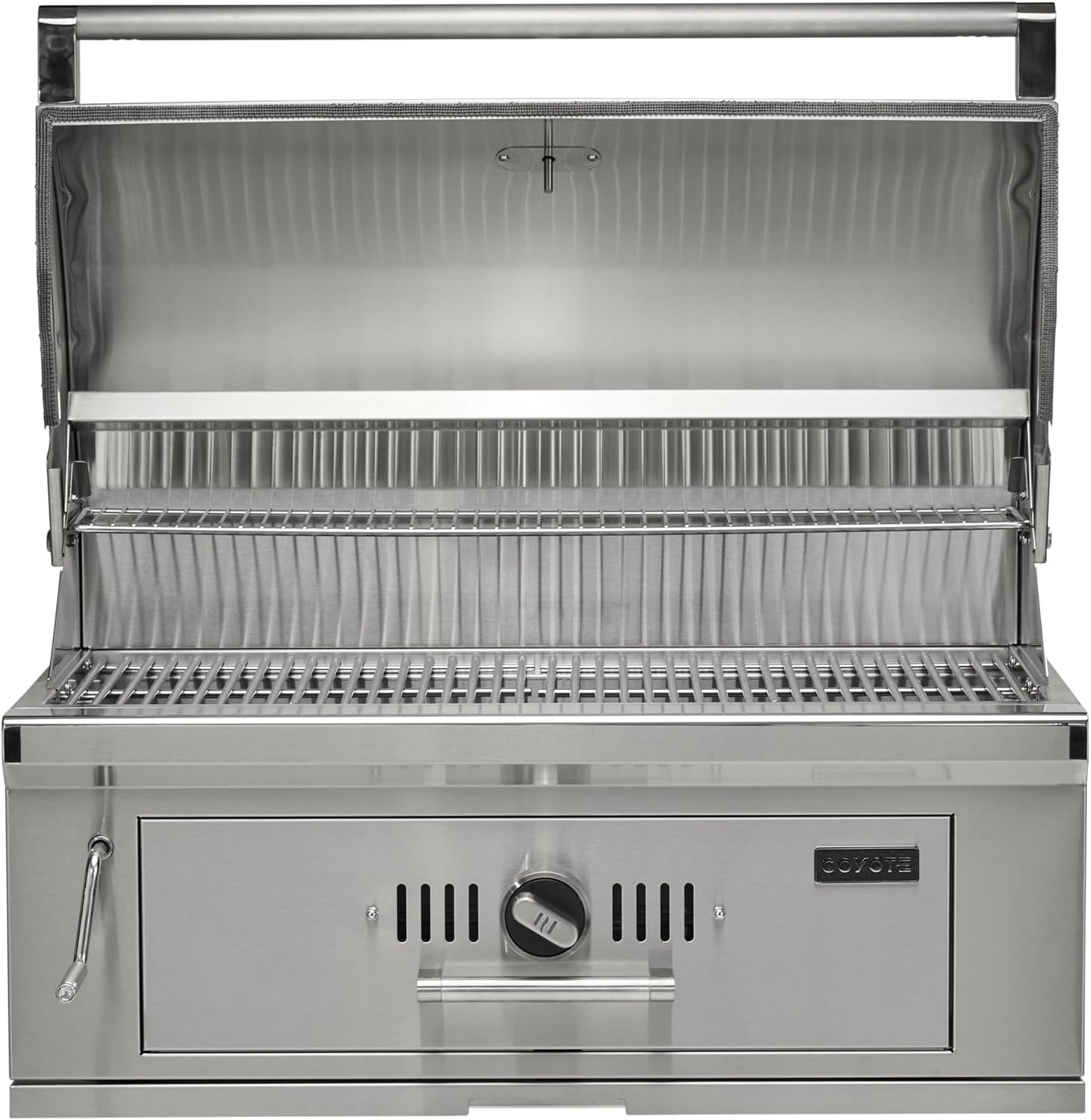 COYOTE OUTDOOR LIVING - 36' Built-In Charcoal Grill - Charcoal - Model C3CH36
