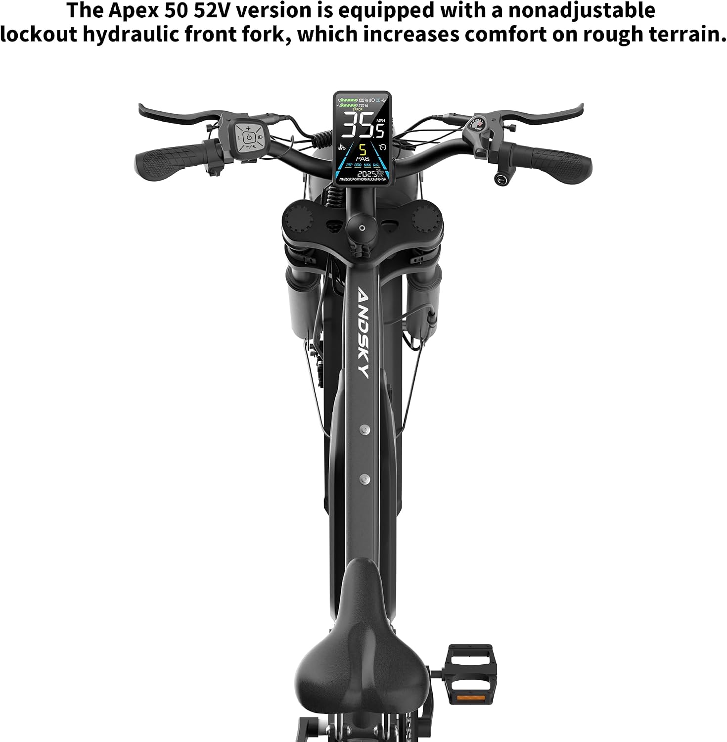 9000W Peak Dual Motor Electric Bike for Adults, 52V/48V 26' Fat Tire Full Suspension, 40-47MPH & 110 Miles, Hydraulic Brakes, UL2849