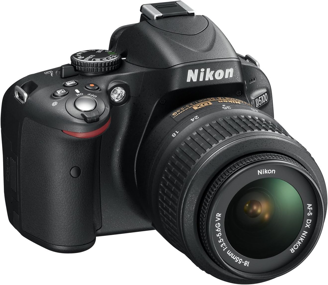 Nikon D5100 16.2MP Digital SLR Camera & 18-55mm VR Lens