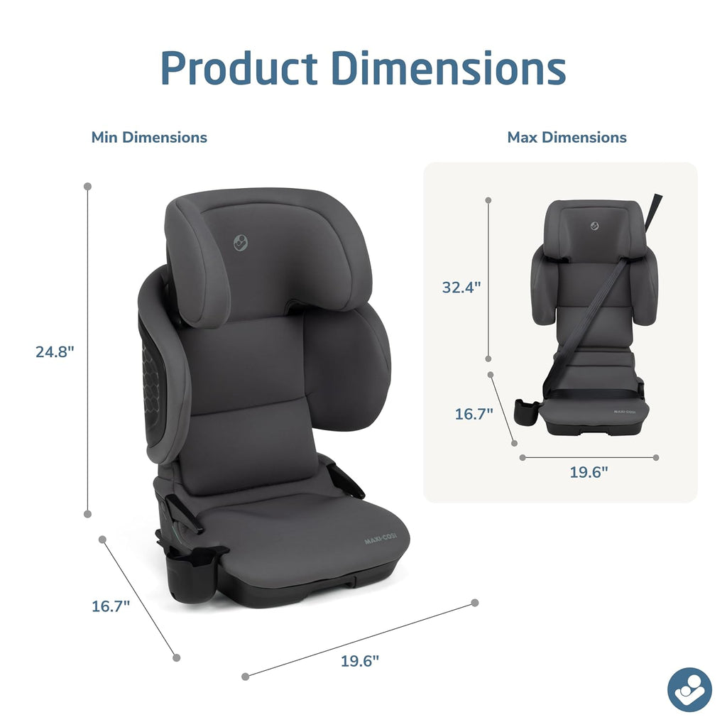 Maxi-Cosi Tanza Belt-Positioning Booster Car Seat, Sea Salt