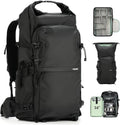 TARION Large Camera Backpack for Photographers - 35L Expandable DSLR Waterproof Camera Bag with 16' Laptop Compartment & Side Access & Adjustable Waist Strap & Rain Cover (Xprober)