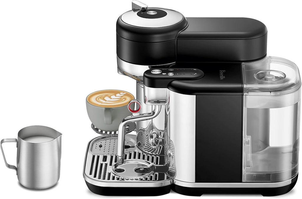 Nespresso Vertuo Creatista Coffee and Espresso Maker by Breville, Black Truffle