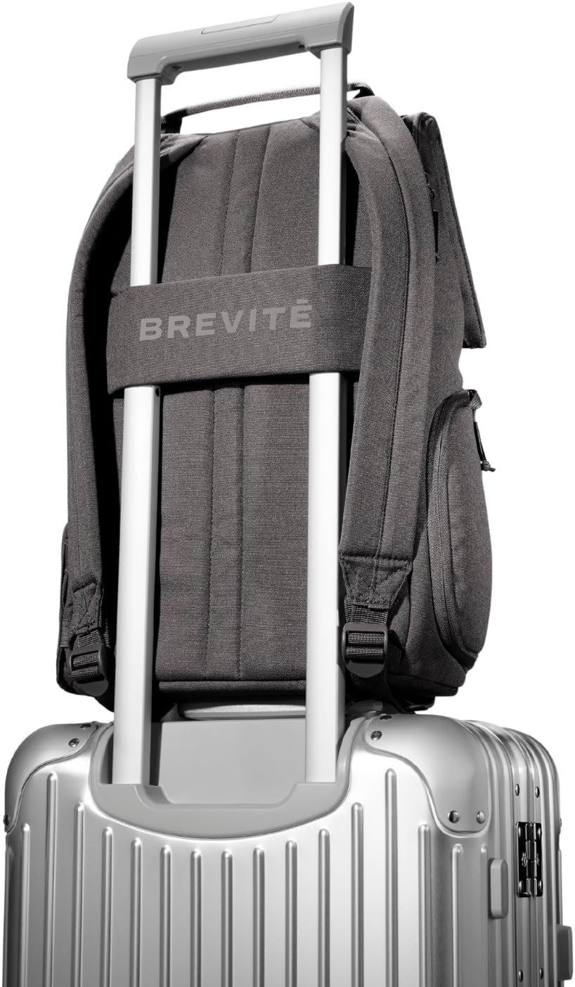 BREVITE - The Runner - Compact Camera Backpacks for Photographers - A Minimalist & Travel-friendly Photography Backpack Compatible With Both Laptop & DSLR Accessories 18L (Charcoal Gray)
