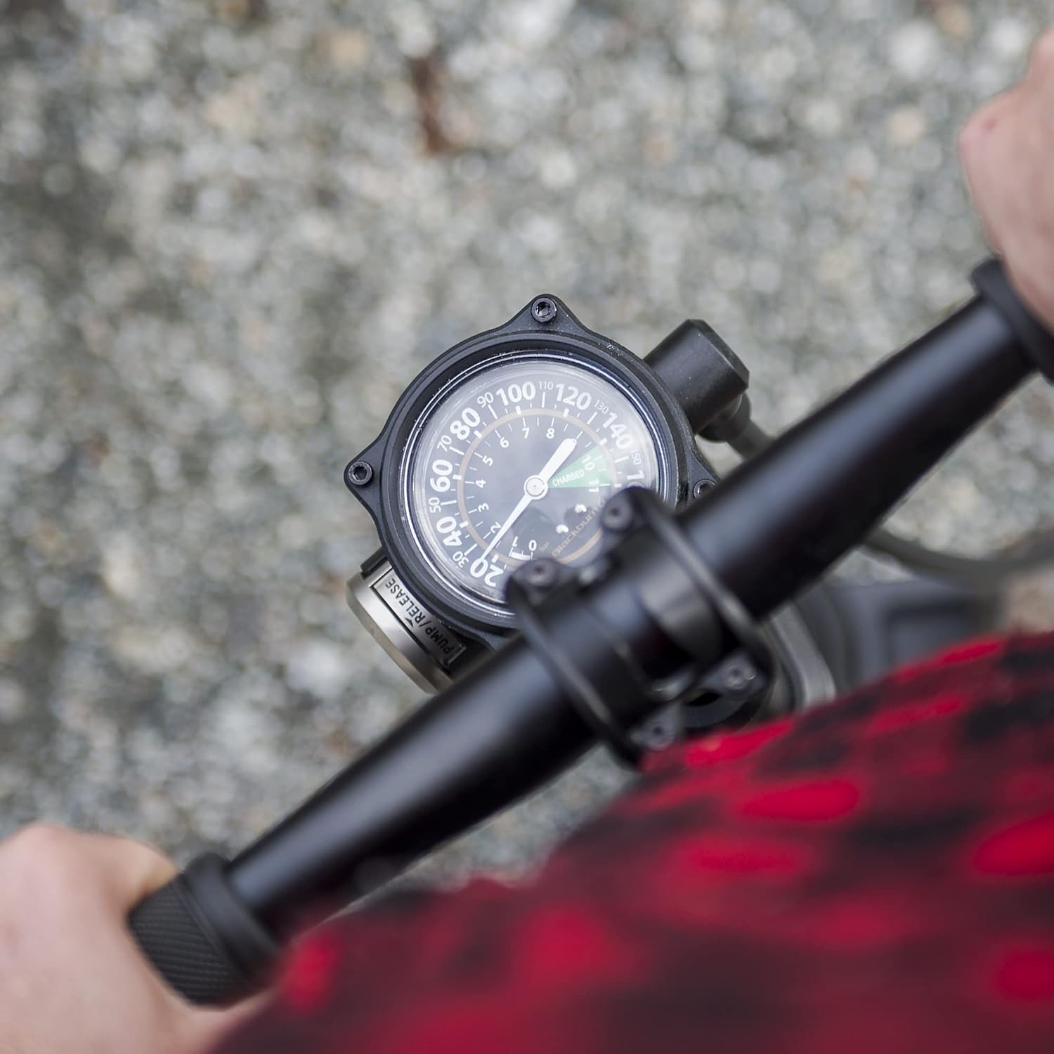 Blackburn Black 2018 Chamber Tubeless Road Bike Floor Pump