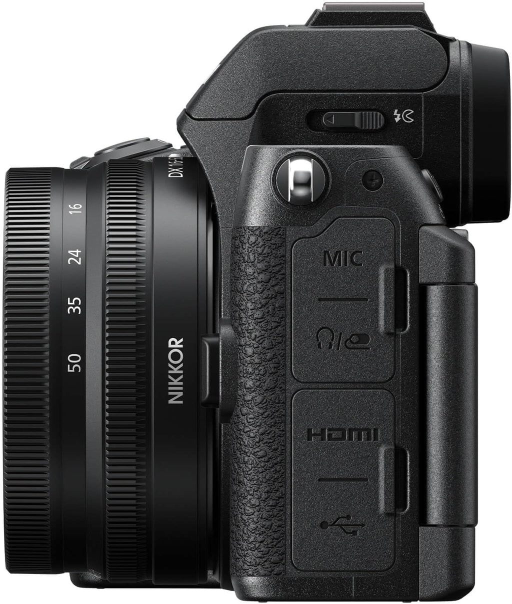 Nikon Z50 II with Wide-Angle Zoom Lens | Compact mirrorless Stills/Video Camera with Easy Color presets and Wireless Photo Sharing | Nikon USA Model