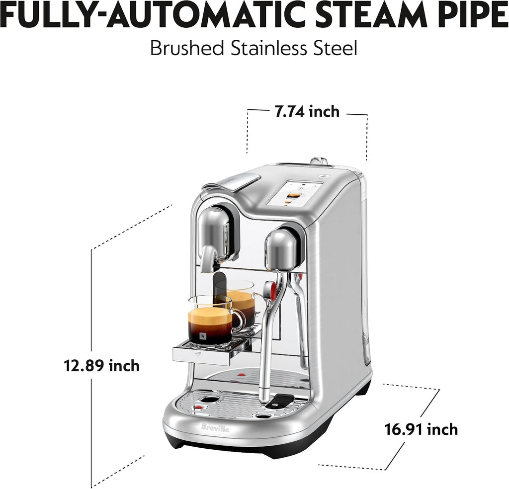 Nespresso Creatista Pro Espresso Machine by Breville, Stainless Steel