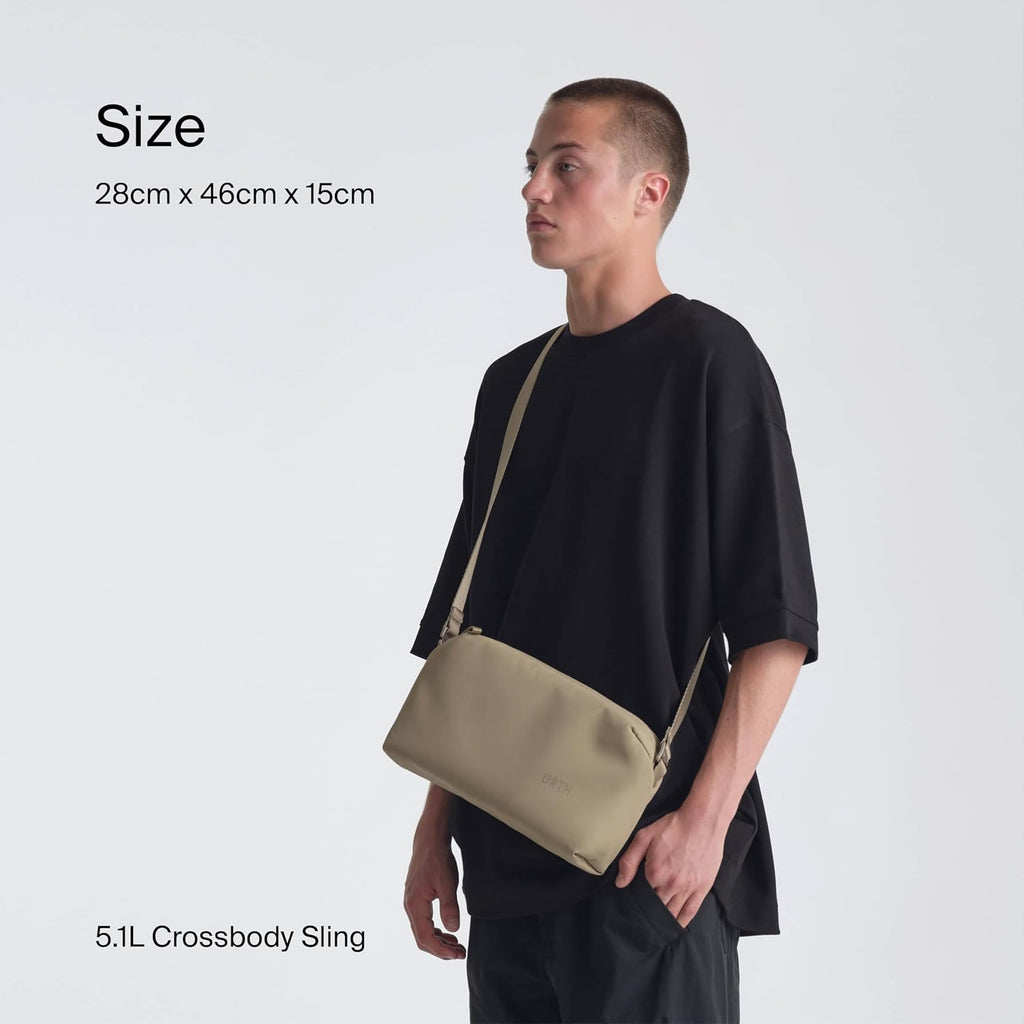 Urth Dolomite 5L Crossbody Camera Sling Bag - Weatherproof + Recycled