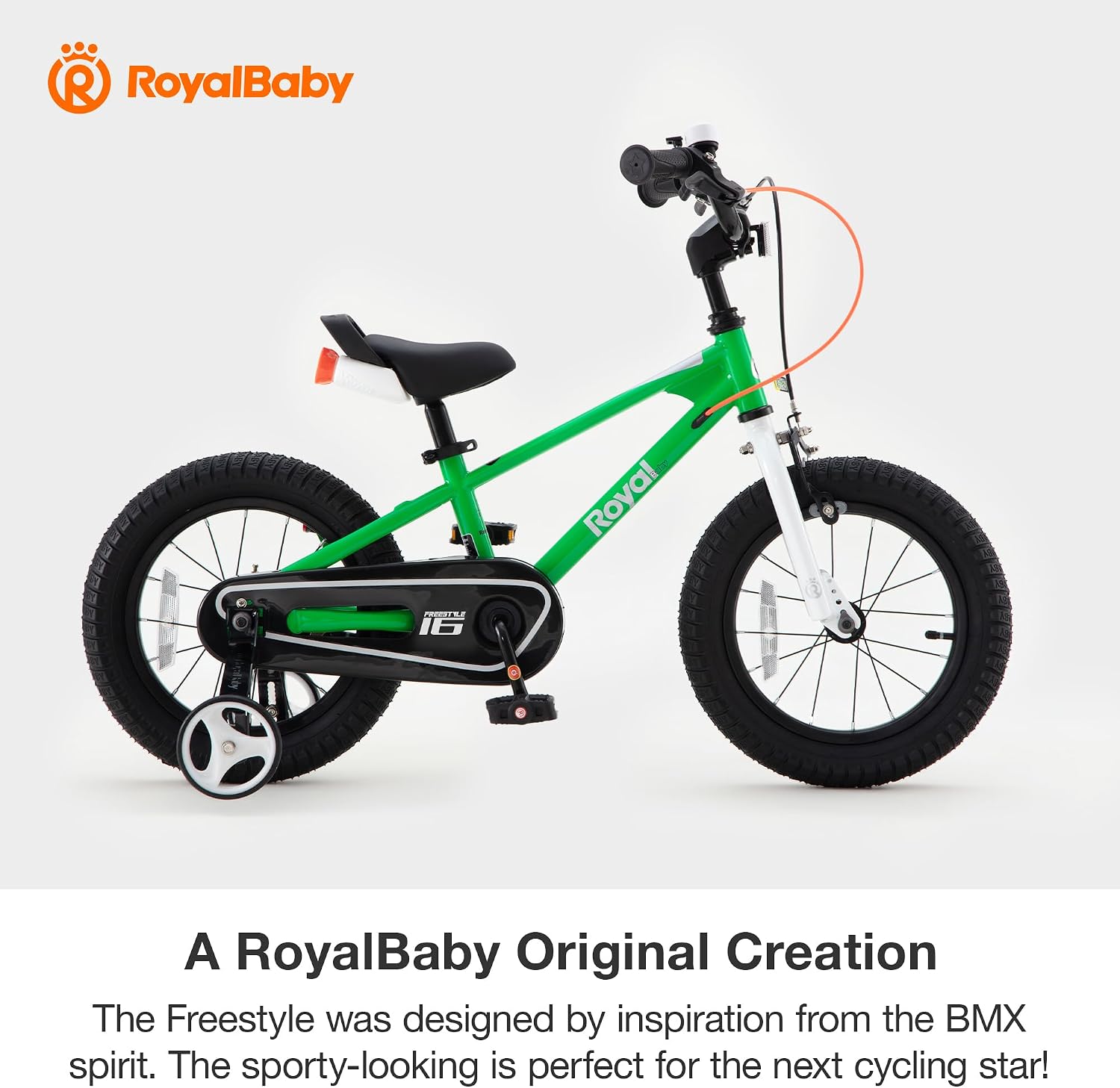 RoyalBaby Kids Bike with Dual Handbrake for Beginners,12 14 16 18 20 Inch Bicycle for Boys & Girls Ages 3-10 Years