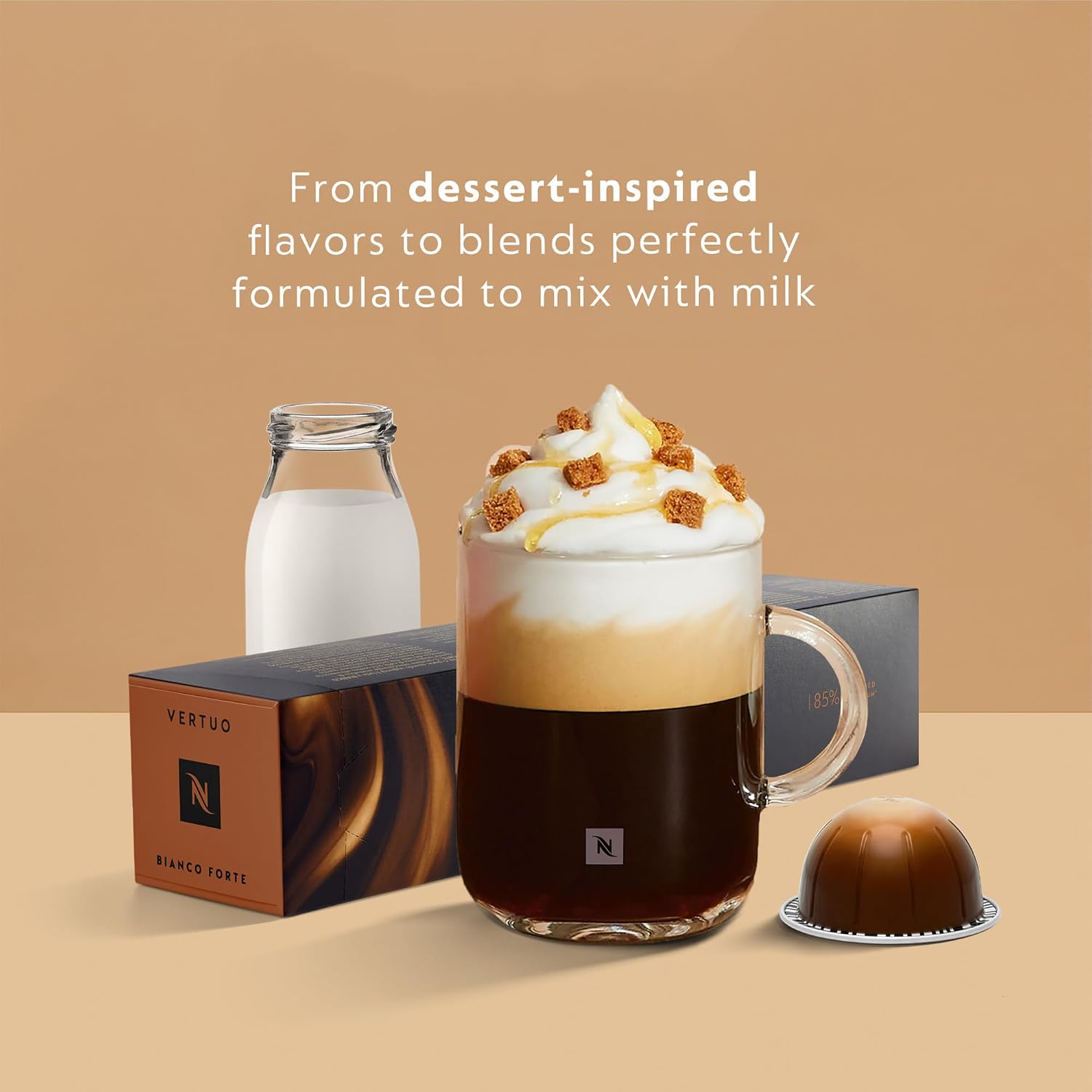 Nespresso Limited-Edition Vertuo Pop+ Coffee and Espresso Maker by Breville, Pistachio