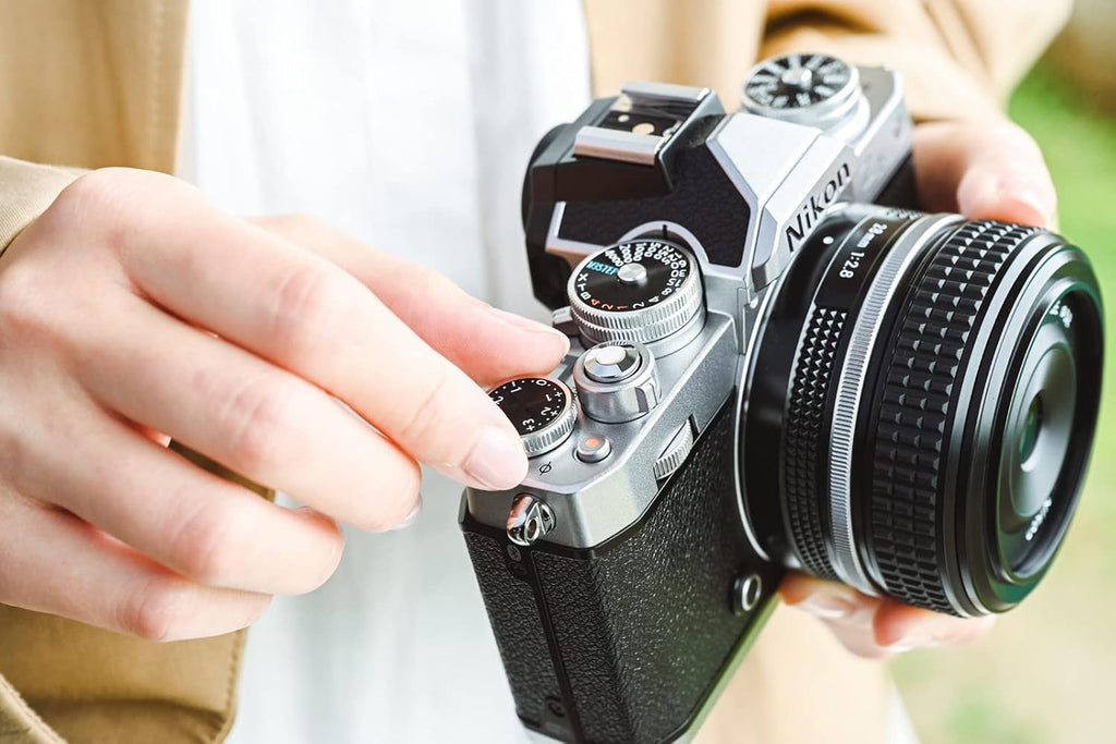 Nikon Z fc with Special Edition Prime Lens | Retro-inspired compact mirrorless stills/video camera with matching 28mm f/2.8 prime lens | Nikon USA Model
