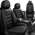 Car Seat Cover Fit for Chevy Avalanche 2002-2013,Compatible Airbag Non-Slip Waterproof Seat Covers, Car Seat Protector Premium Interior (Standard 2 Seats,Classic Black)
