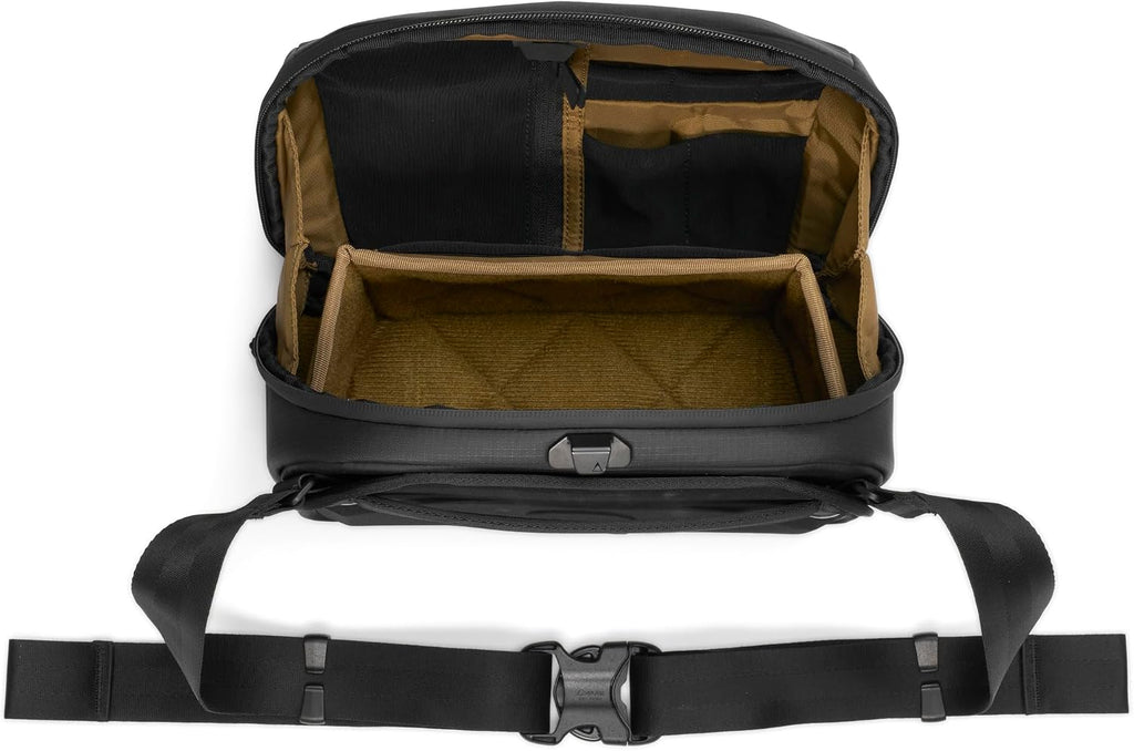 NOMATIC McKinnon Camera Sling 5L: Compact Camera Bag for Photographers with Quick Access, Secure Gear Storage, Lightweight Crossbody Design & External Straps for Easy Tripod Attachment
