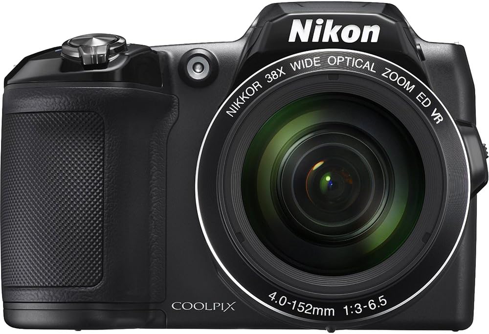 Nikon COOLPIX L840 Digital Camera with 38x Optical Zoom and Built-in Wi-Fi (Black) (Renewed)