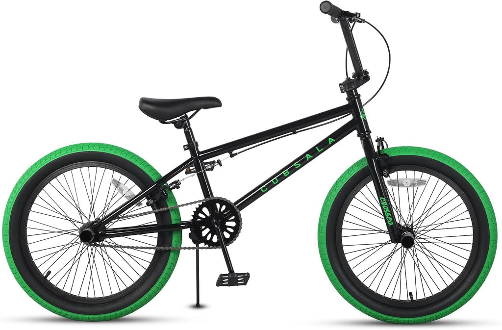 cubsala Freestyle BMX Bike, 18 20 Inch Kids Bicycle for 5-13 Years Old Kids and Beginner Level Rider, Multiple Colors