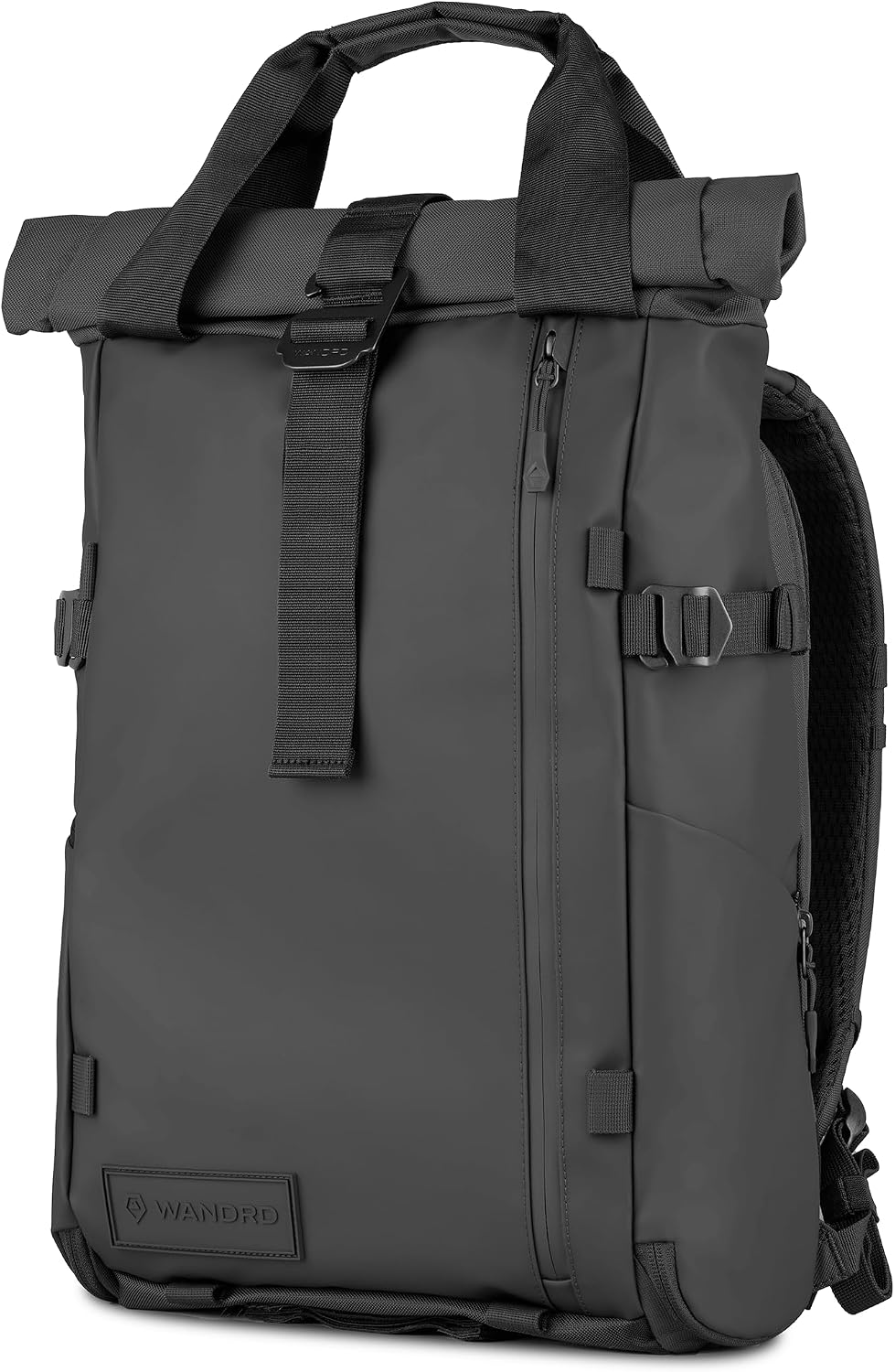 WANDRD PRVKE Rolltop 21L V4 Camera Backpack – Expandable Weatherproof Travel Bag with Laptop Sleeve and Clamshell Opening