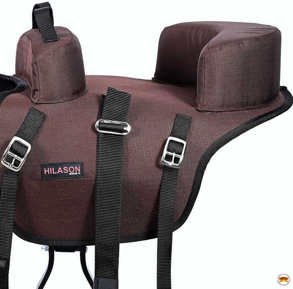 HILASON Western Horse Saddle Buddy Seat for Kids | Compatible with Horses Children Junior Equestrian