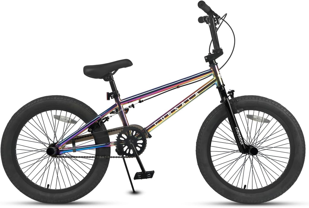 cubsala Freestyle BMX Bike, 18 20 Inch Kids Bicycle for 5-13 Years Old Kids and Beginner Level Rider, Multiple Colors