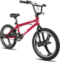 Hiland 20 Inch 3 5 Spoke Kids BMX Bike for Boys Girls Ages 5-12, 360 Degree Rotor Freestyle, 4 Pegs Single Speed Kid's BMX Bicycle, Multiple Colors