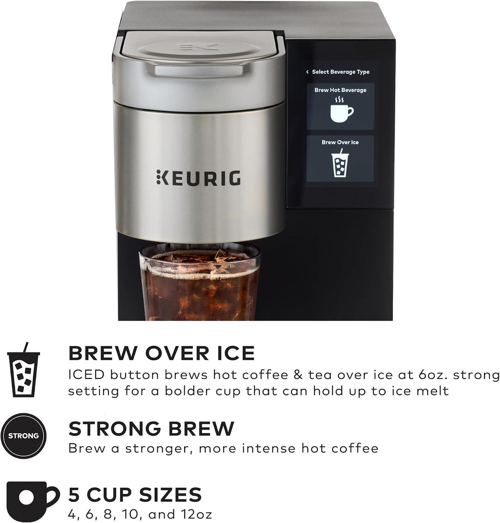 Keurig K-2550 Medium Business Single Serve Coffee Maker, Plumbed, Silver/Black