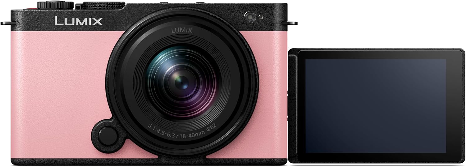 Panasonic LUMIX S9 Full-Frame Mirrorless Camera with S 18-40mm F4.5-6.3 Lens, Compact, Lightweight Body, Perfect for Social Media and Travel, DC-S9NP9